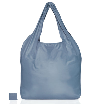 AZURE GREY LITOS COMPACT SHOPPING BAG