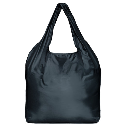 BLACK LITOS COMPACT SHOPPING BAG