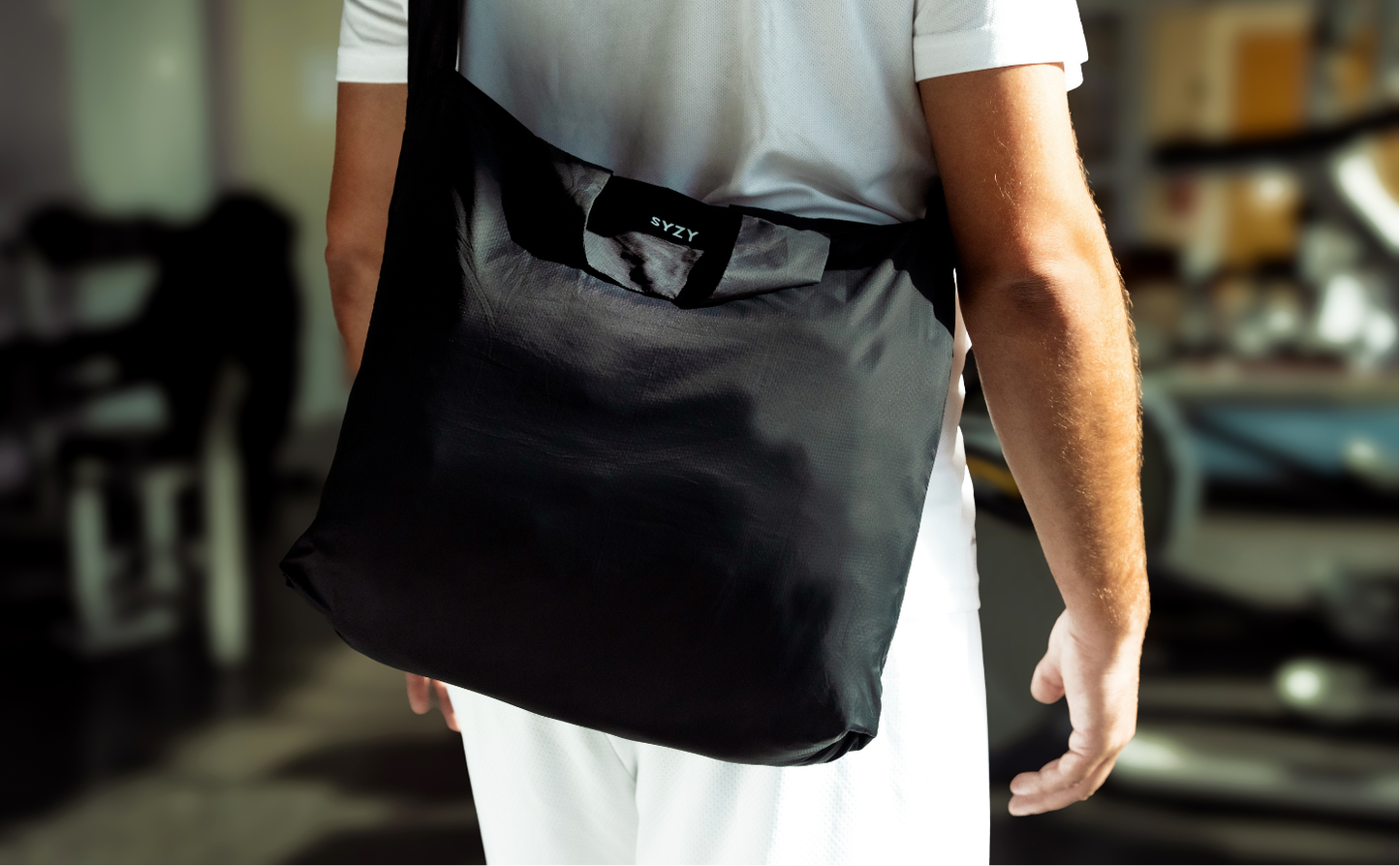 BLACK TETRA TOTE BAG