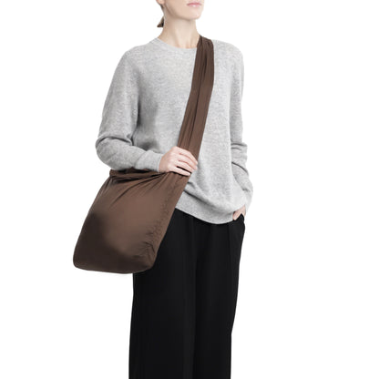 BURNT UMBER TETRA TOTE BAG