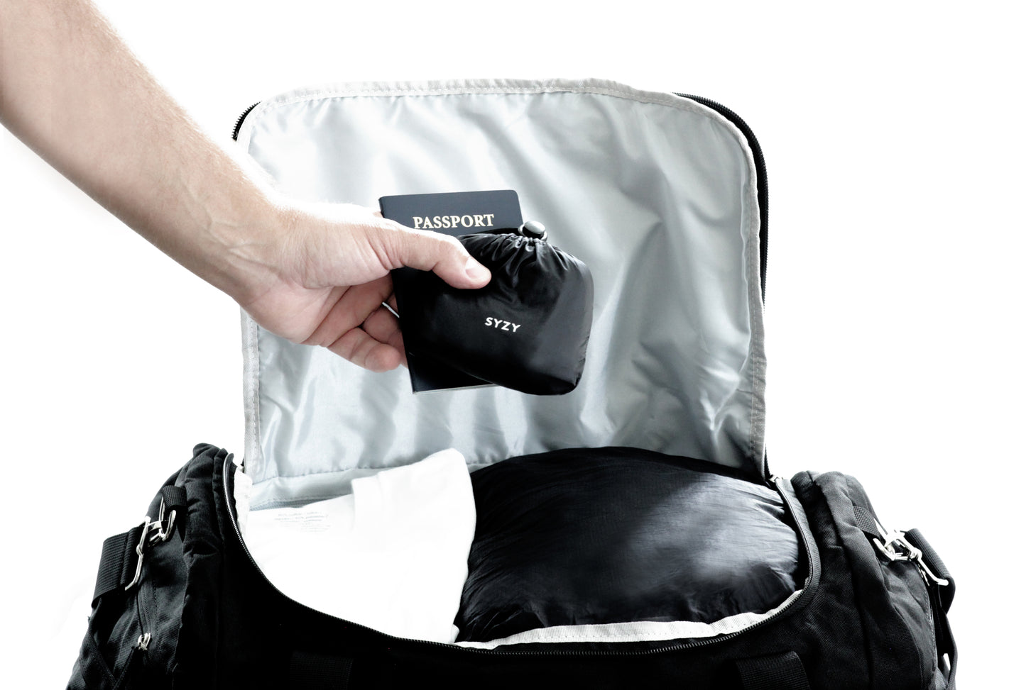 AZURE GREY RHOM WEEKENDER BAG